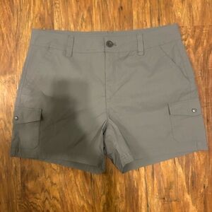 Charcoal Gray Cargo Shorts With Pockets Eddie Bauer Summer Outdoors Camping
